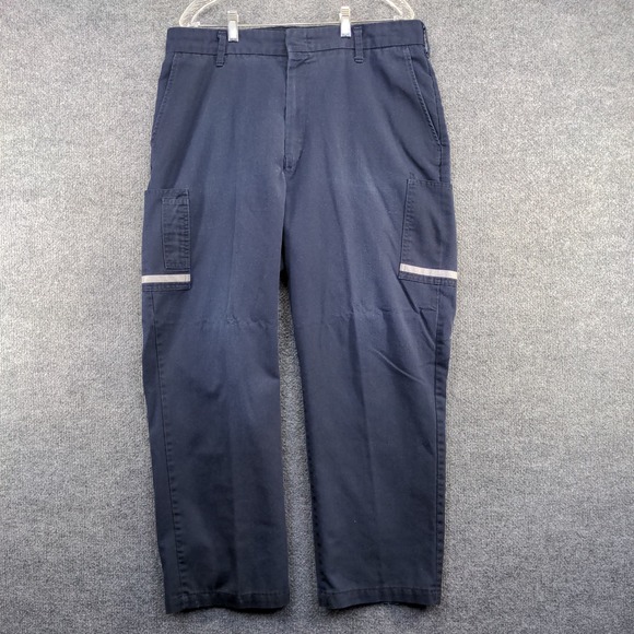 FedEx Stan Herman VF Imagewear Men's Uniform Pants Blue Size 38Rx31 - Picture 5 of 10